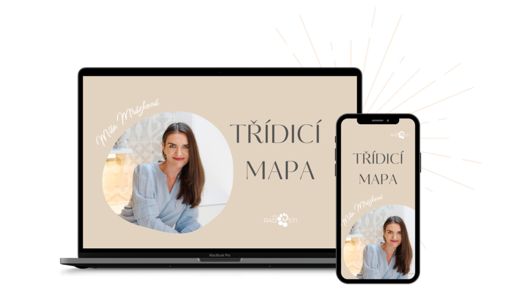 Více radosti Třídicí mapa